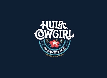 Hula Cowgirs shaved ice logo