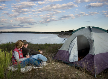 lake georgetown camping