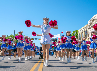 georgetown red poppy festival parade
