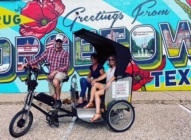 georgetown tours livin square pedicab